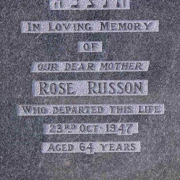 RUSSON Rose -1947