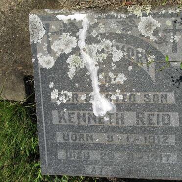 REID Kenneth 1912-1917