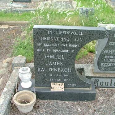 RAUTENBACH Samuel James 1904-1983 &amp; Martha Catharina PARKIN 1909-1991 :: RAUTENBACH Clarence Johannes 1940-1960