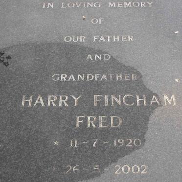 REED Harry Fincham Fred 1920-2002