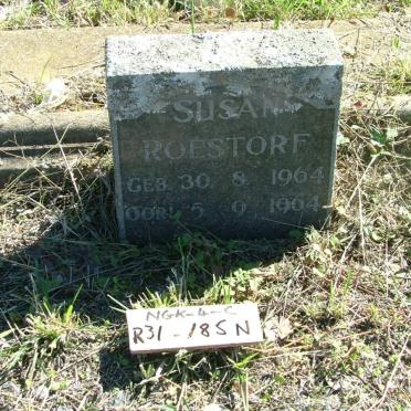 ROESTORF Susan 1964-1964