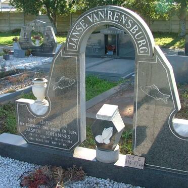 RENSBURG Jasper Johannes, Janse van 1934-1988