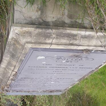 REENEN Edward, van :: Susanna Hermina -1862