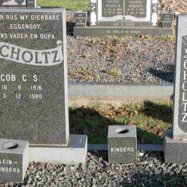 SCHOLTZ Jacob C.S. 1916-1980 :: SCHOLTZ Frans 1954-1996