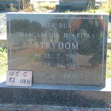 STRYDOM Margaretha H. 1907-1989