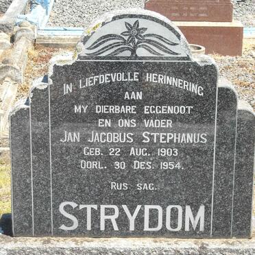 STRYDOM Jan Jacobus Stephanus 1903-1954