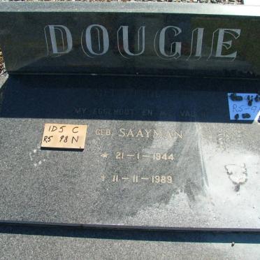 SAAYMAN Dougie 1944-1989