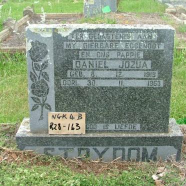 STRYDOM Daniel Jozua 1919-1963