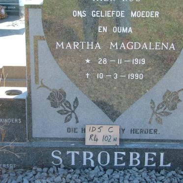 STROEBEL Martha Magdalena 1919-1990
