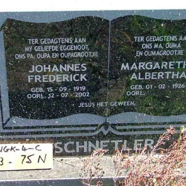 SCHNETLER GRAVE