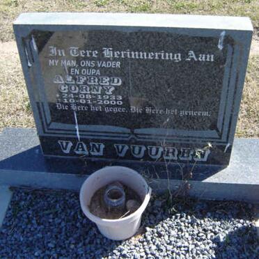 VUUREN Alfred Corny, van 1933-2000