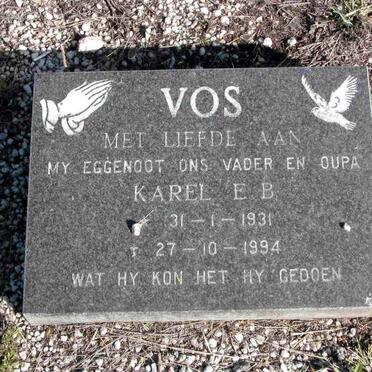 VOS Karel E.B. 1931-1994