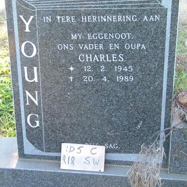 YOUNG Charles 1945-1989