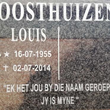 OOSTHUIZEN Louis 1955-2014