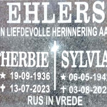 EHLERS Herbie 1936-2023 &amp; Sylvia 1942-2022