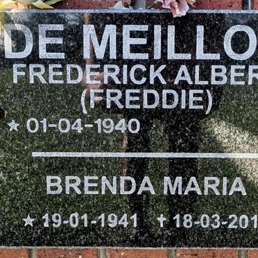 MEILLON Frederick Albert, de 1940- &amp; Brenda Maria 1941-2013