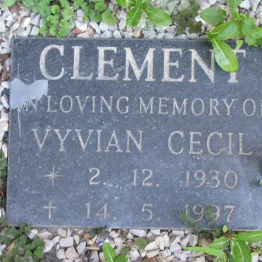 CLEMENT Vyvian Cecil 1960-1997