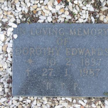 EDWARDS Dorothy 1897-1987
