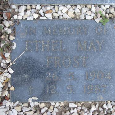 FROST Ethel May 1904-1987