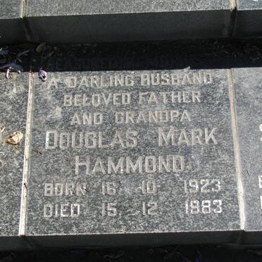 HAMMOND Douglas Mark 1923-1983