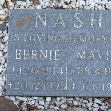 NASH Bernie 1914-1995 &amp; Mavis 1914-1988
