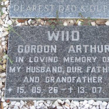 WIID Gordon Arthur 1926-1999