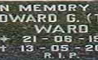 WARD Edward G. 1925-2006