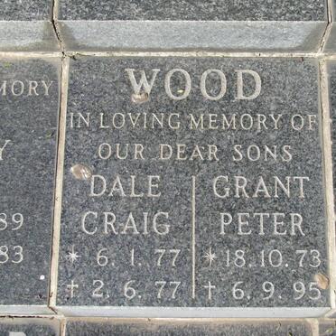 WOOD Grant Peter 1973-1995 :: WOOD Dale Craig 1977-1977 