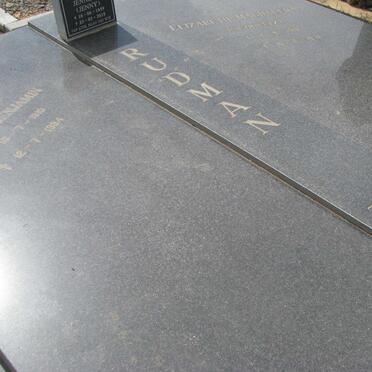 RUDMAN John Benjamin 1910-1994 &amp; Elizabeth Magdalena SCHOULTZ 1919-1971 