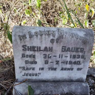 BAUER Sheilah 1939-1940