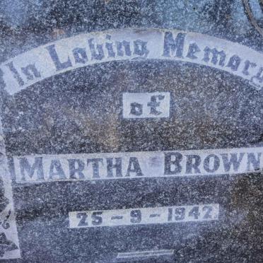 BROWN Martha -1942