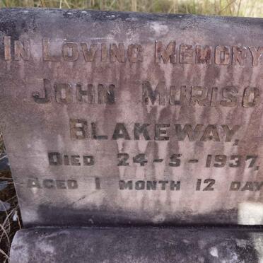 BLAKEWAY John Murison -1937