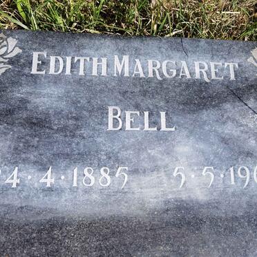 BELL Edith Margaret 1885-1967