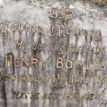BOWLES Henry -1932