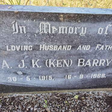 BARRY A.J.K. 1915-1968