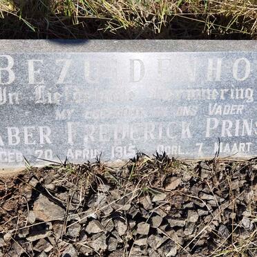 BEZUIDENHOUT Faber Frederick Prinsloo 1915-1967