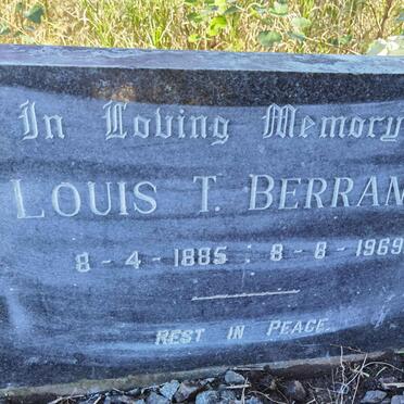 BERRANGE Louis T. 1885-1969