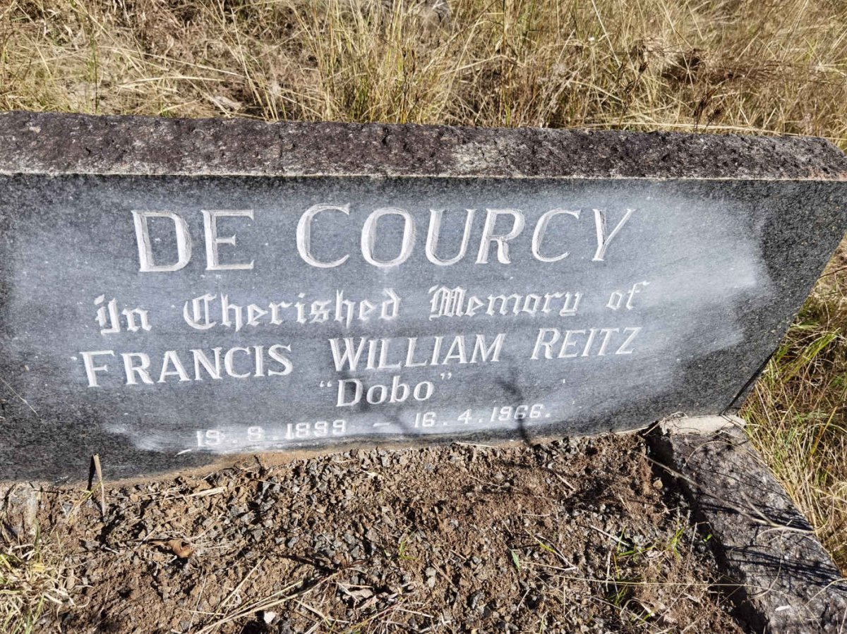 COURCY Francis William Reitz, de 1899-1966