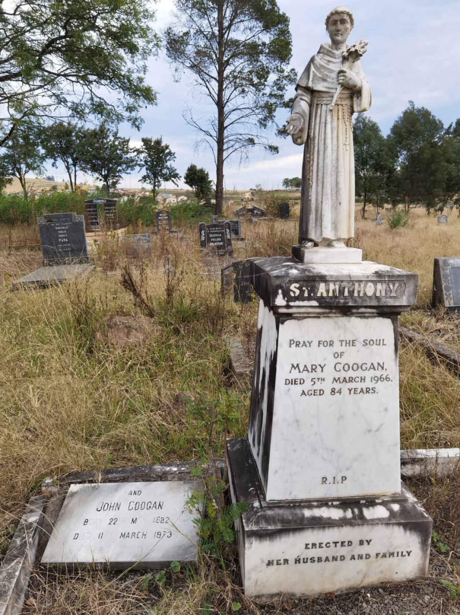 COOGAN John 1882-1973 &amp; Mary -1966