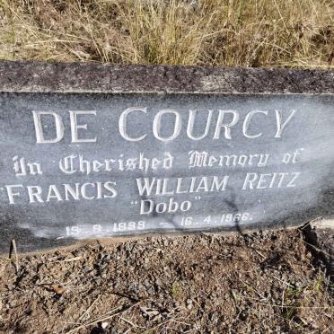 COURCY Francis William Reitz, de 1899-1966
