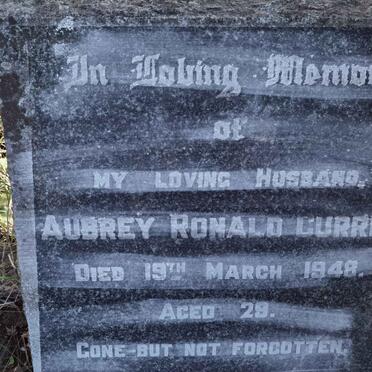 CURRIN Aubrey Ronald-1948