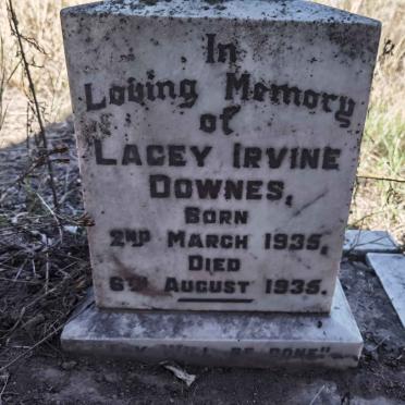DOWNES Lacey Irvine 1935-1935