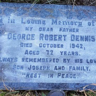 DENNIS George Robert -1942
