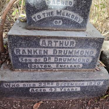 DRUMMOND Arthur Ranken -1930