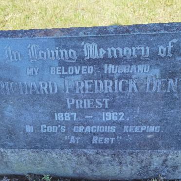 DENT Richard Fredrick 1887-1962