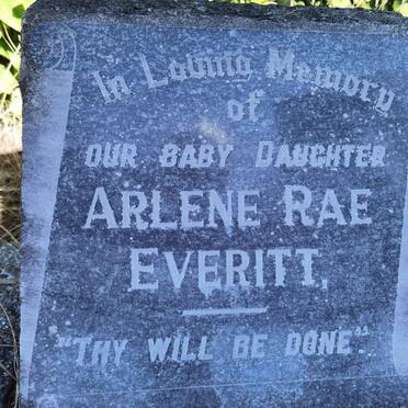 EVERITT Arlene Rae