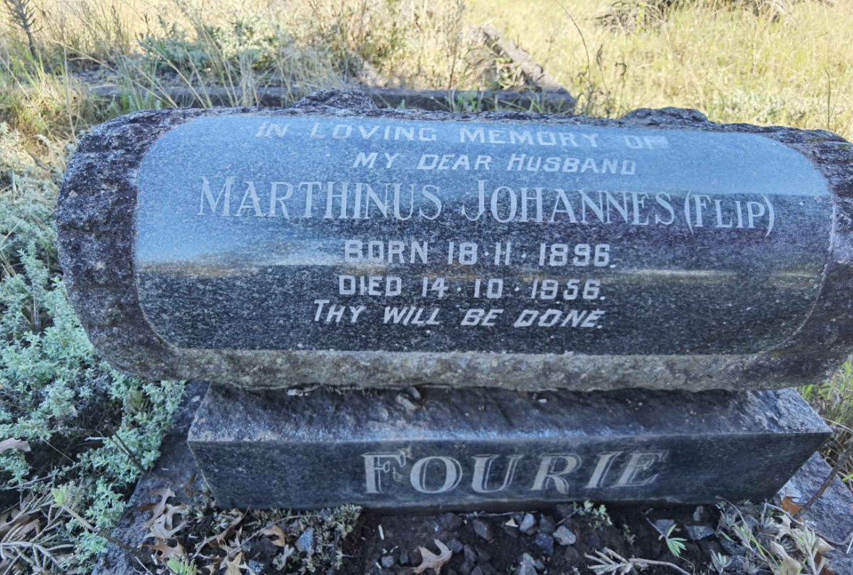 FOURIE Marthinus Johannes 1896-1956