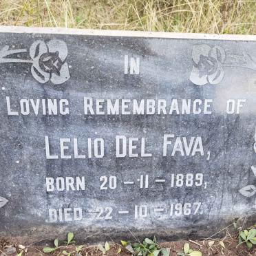 FAVA Lelio, del 1889-1967