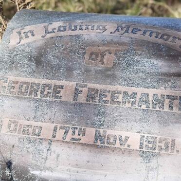 FREEMANTLE George -1931