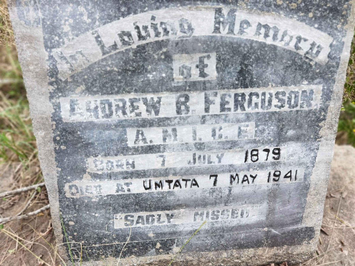 FERGUSON Andrew B. 1879-1941